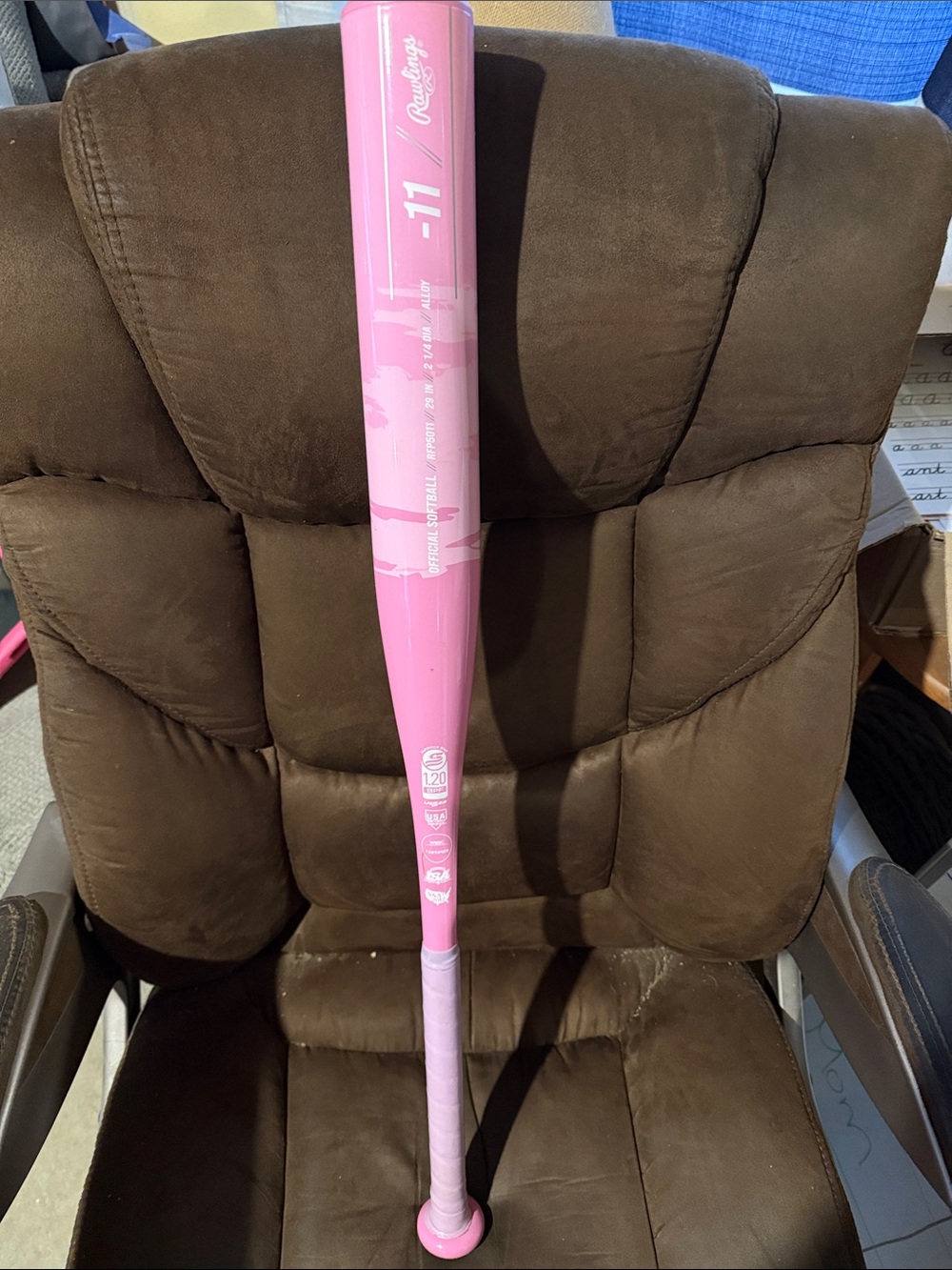 Rawlings Pink Youth Softball Bat (-11)